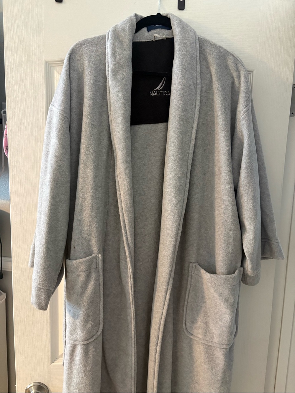 Nautica Light Gray Men's Robe